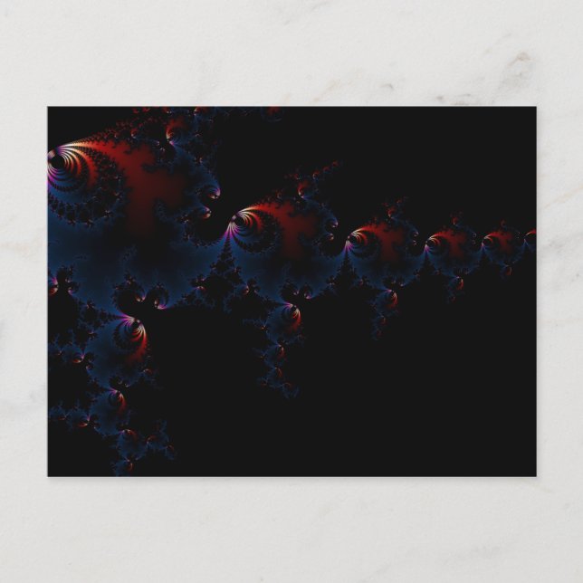 Fish - Fractal art Postcard (Front)