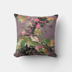 Fish Fry throw pillow