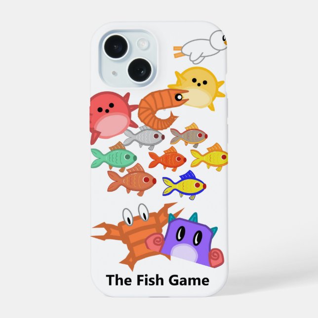 Fish Game Phone Case (Back)