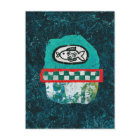 Fish Goes To Market Postcard