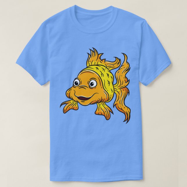 Fish Goldfish T-Shirt (Design Front)