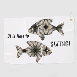 Fish Golf Towel