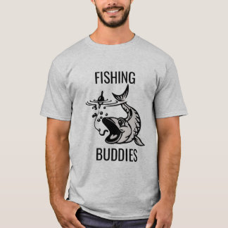 Fish Graphic Fishing Buddies T-Shirt