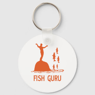 Fish Guru Key Ring
