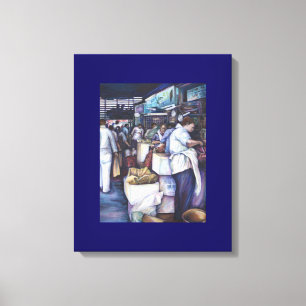 Fish Head Soup Singapore Canvas Print