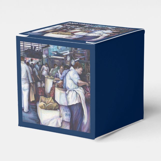 Fish Head Soup, Singapore Favour Box (Front Side)