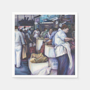 Fish Head Soup, Singapore Napkin