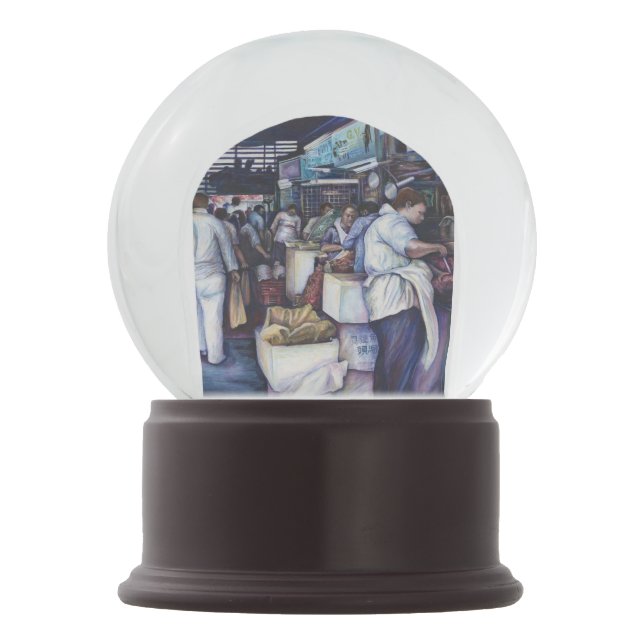 Fish Head Soup, Singapore Snow Globe (Front)