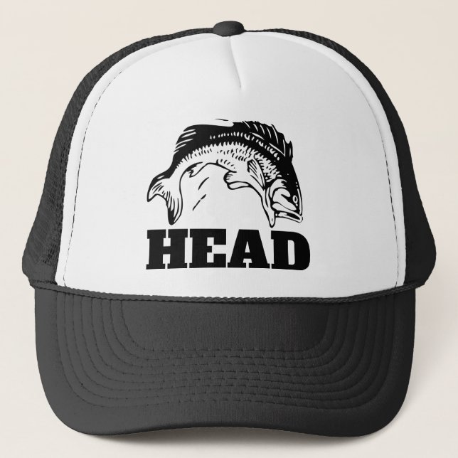 Fish Head Trucker Hat (Front)