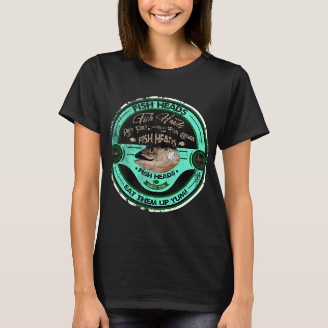 Fish Heads Song, distressed T-Shirt (Front)