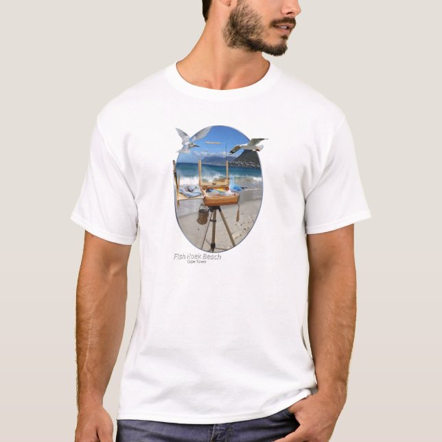 Fish Hoek Beach - Cape Town T-Shirt (Front)