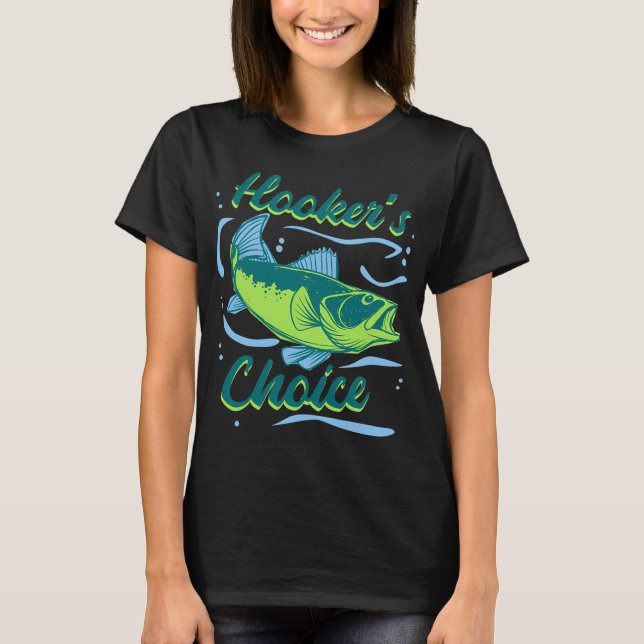 Fish hook fishing T-Shirt (Front)