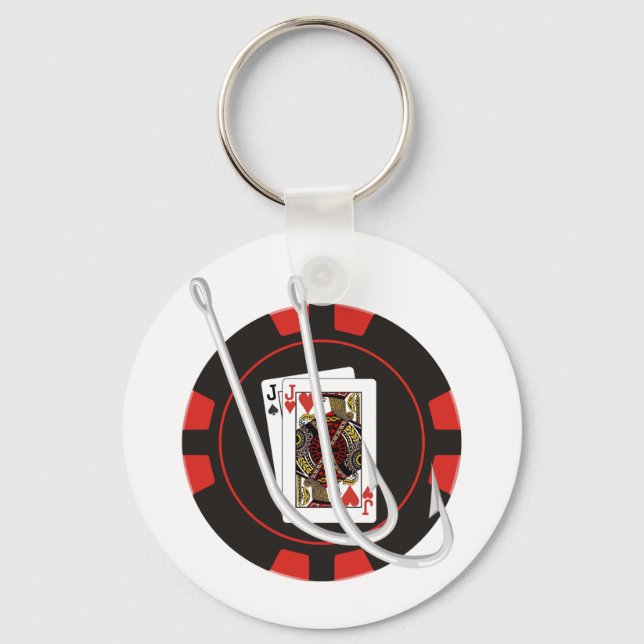 Fish Hooks Key Ring (Front)