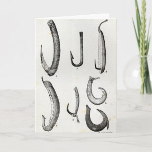 Fish-hooks of Prehistoric and Uncivilised Card