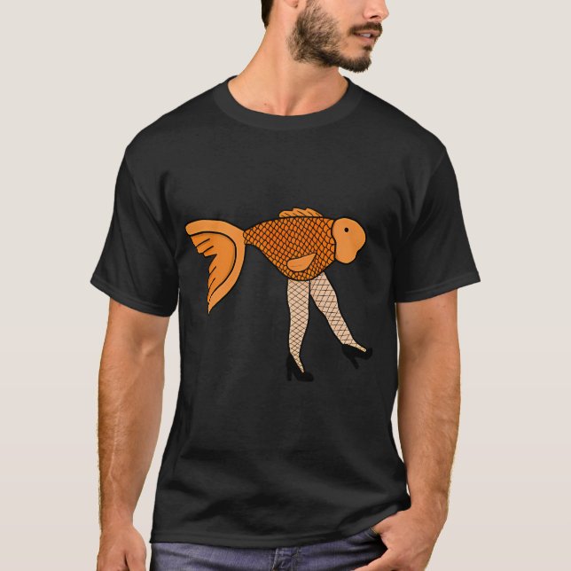 Fish in Fishnets T-Shirt (Front)