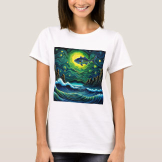 Fish in Moonlight T-Shirt