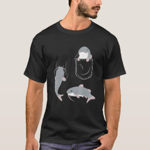 Fish In Pocket Catfish T-Shirt