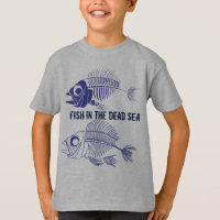 "Fish in the Dead Sea" with fish skeletons