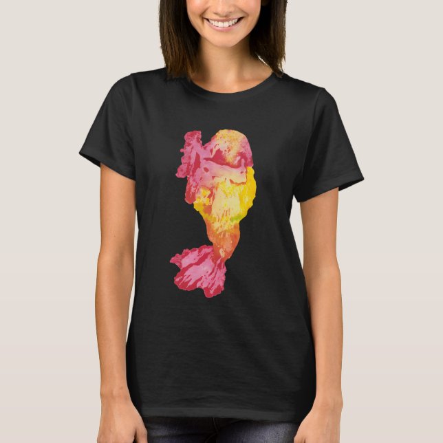 fish in vibrant colours T-Shirt (Front)