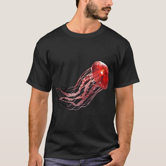 Fish Jellyfish 118 T-Shirt (Front)