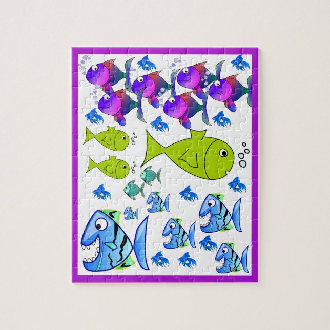 Fish Jigsaw Puzzle (Vertical)