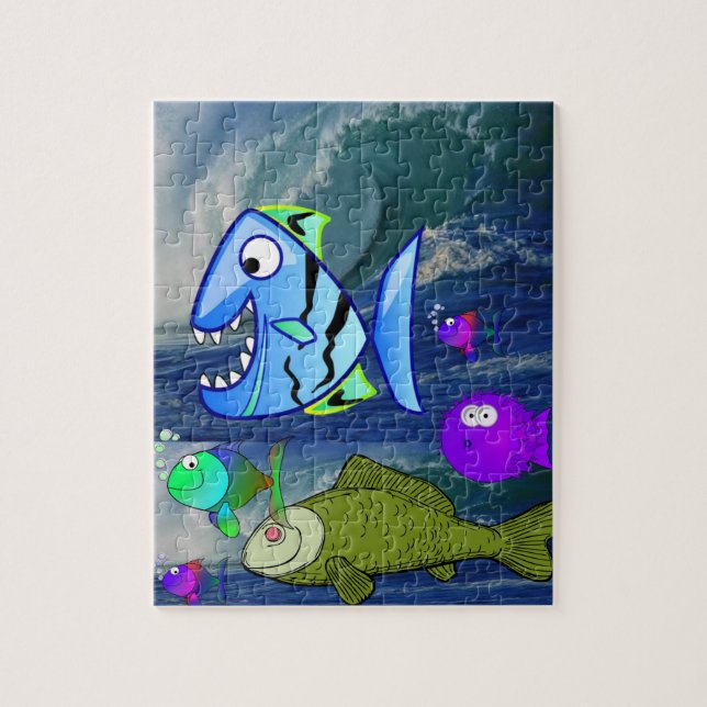 Fish Jigsaw Puzzle (Vertical)
