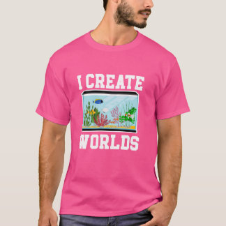 Fish Keeper Aquascaping Aquarist Aquascaper T-Shirt