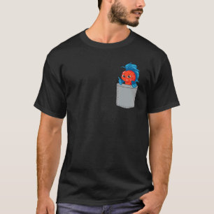 Fish Keeping - Betta In Pocket - Siamese Fighting T-Shirt