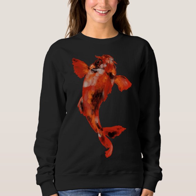 Fish Koi Fish 17 Sweatshirt (Front)