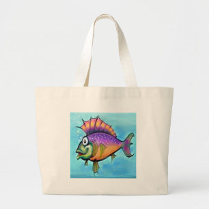 Fish Large Tote Bag