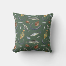 Fish Lover Two Designs Eel Salmon Flounder Perch