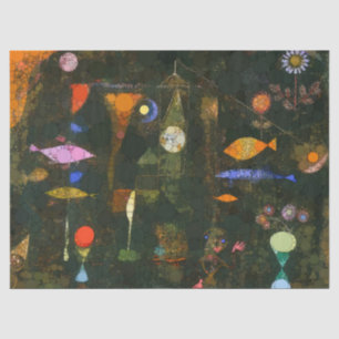 Fish Magic, Infinity Dots by After Paul Klee Tissue Paper