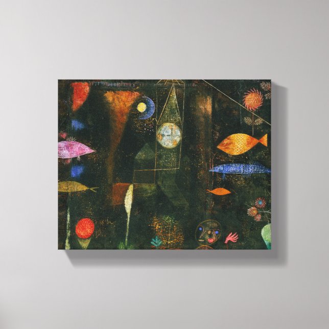 Fish Magic - Paul Klee Canvas Print (Front)