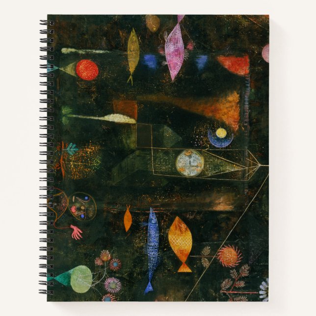 Fish Magic - Paul Klee Notebook (Front)