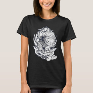 Fish Make Life Betta Aquarium Aquarist Fish Fsh Fi T-Shirt