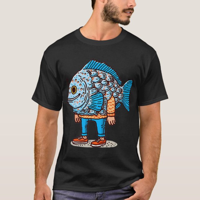 Fish Man T-Shirt (Front)