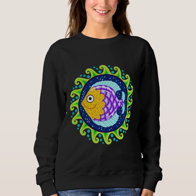 Fish Mandala Sweatshirt (Front)