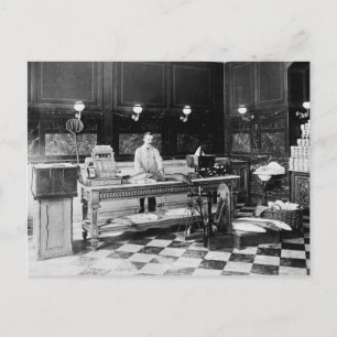 Fish Market, 1895 Postcard