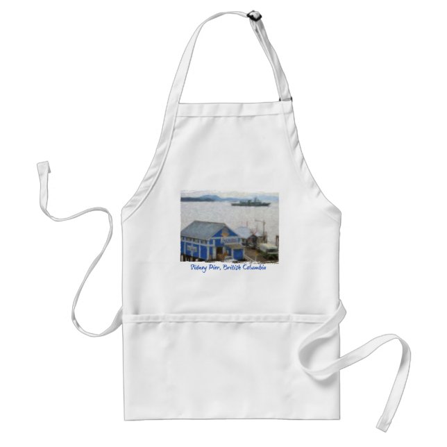 Fish Market, Sidney, BC Chef's Apron (Front)