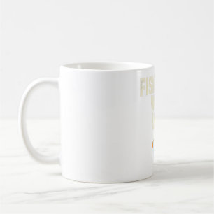 Fish More Work Less Mug PNW Mountain Tee