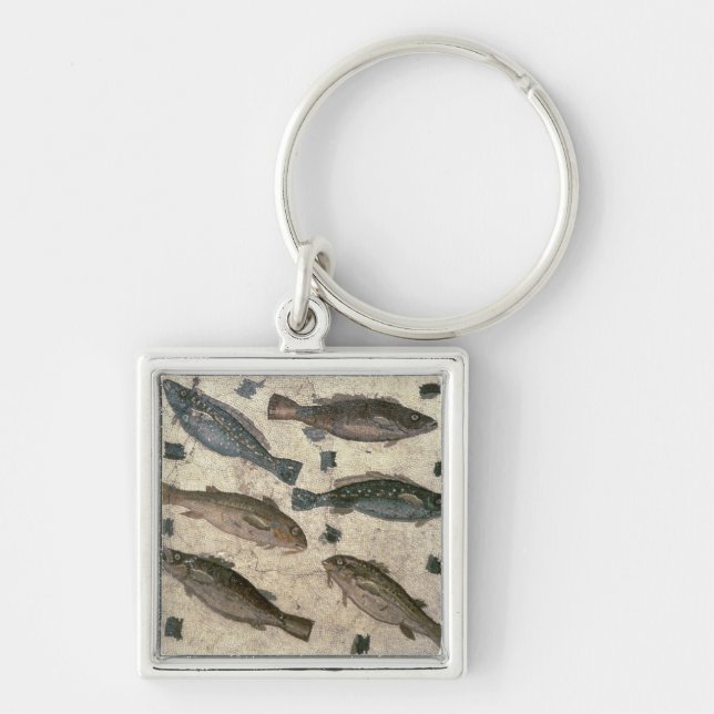 Fish (mosaic) key ring (Front)