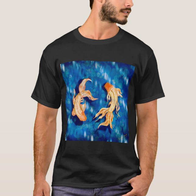 Fish Need Friends Too T-Shirt (Front)
