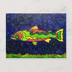 Fish of Colour Postcard
