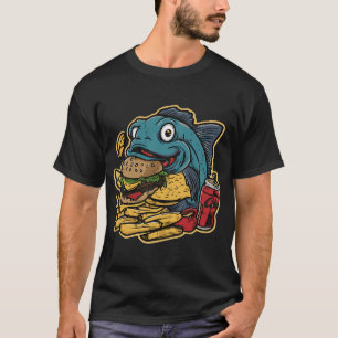 Fish on a Fast Food Diet T-Shirt