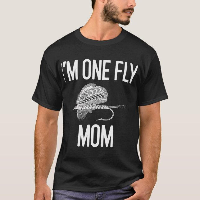 Fish on brown trout feeding T-Shirt (Front)