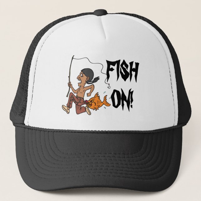 Fish On Trucker Hat (Front)