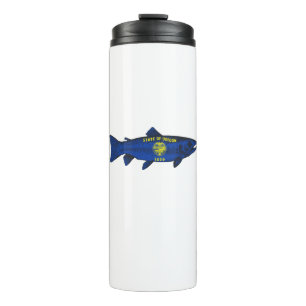 Fish Oregon Trout Thermal Tumbler