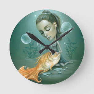Fish Out Of Water Clock