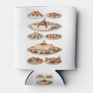 Fish Oyster Patties, Turbot, Whitebait, Mackerel Can Cooler