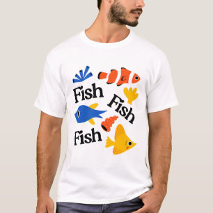 fish pattern art T-Shirt